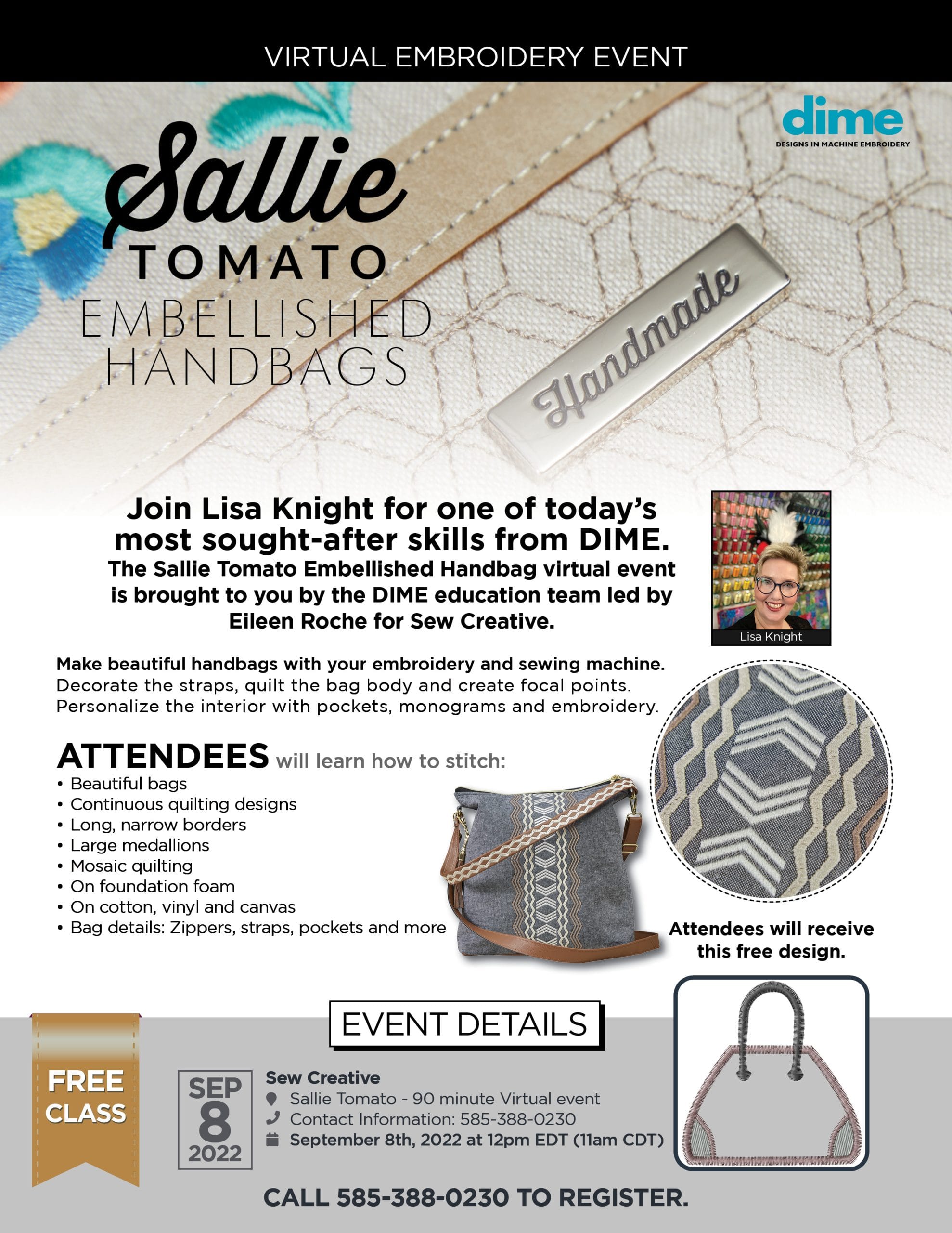 Sallie Tomato dime flyer